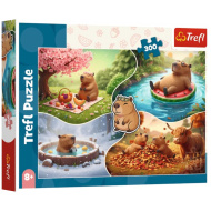 Kapybary 4 roční období, 300dílné puzzle – Trefl