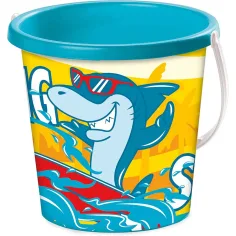 Kbelík na písek se vzorem surfařského žraloka - Mondo Toys