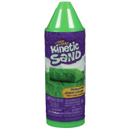 Kinetic Sand: mačkej a otáčej písečnou modelínu v zelené barvě - Spin Master