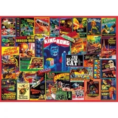 Klasické thrillery HQC puzzle 1000 kusů - Clementoni obrázek 2