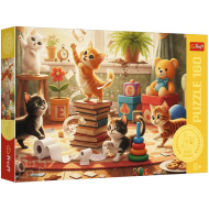 Kočičí psoty 160dílné puzzle - Trefl