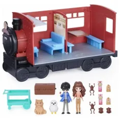 Kouzelný svět: Harry Potter Magické miniatury Bradavický expres s figurkami - Spin Master obrázek 3