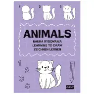 Kresli zvířata krok za krokem - pracovní sešit - Trefl