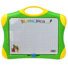 Kreslící prkno: Multifunkční magnetická kreslící tabule s fixem a písmeny 30x24cm obrázek 3