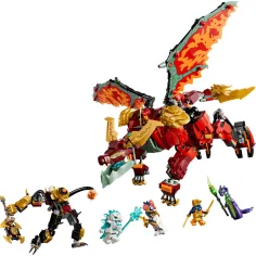 LEGO® Ninjago: Wyldfyreův přeměnitelný dračí robot (71868) obrázek 2