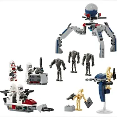 LEGO® Star Wars™: Bojový balíček klonových vojáků™ a bojových droidů™ (75372) obrázek 2