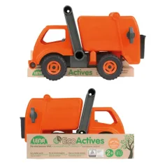 LENA: ECO oranžový popelářský vůz 31cm obrázek 5