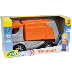 LENA: Truckies popelářské auto s figurkou 22 cm obrázek 2