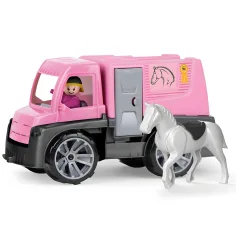 LENA: Truxx Růžový nákladní auto s koněm a figurkou obrázek 2