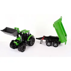 LENA: Worxx Deutz-Fahr Agrotron 7250 TTV traktor s přívěsem v krabici 74 cm obrázek 3