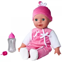 Laura s dětským hlasem a dudlíkem 38cm - Simba Toys obrázek 2
