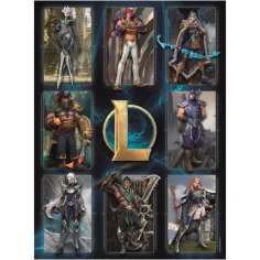 League of Legends: Hrdinové HQC puzzle 500 dílků - Clementoni obrázek 2