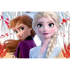 Ledové království 2: Anna a Elsa na kouzelném dobrodružství, puzzle 60 dílků - Trefl obrázek 2