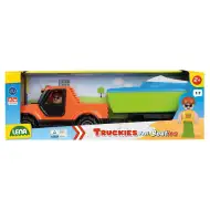 Lena: Truckies Pick-up auto s lodním přívěsem a plachetnicí v krabici 35 cm