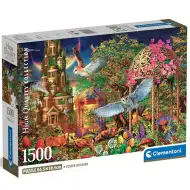 Lesní fantazijní zahrada 1500dílné HQC kompaktní puzzle - Clementoni