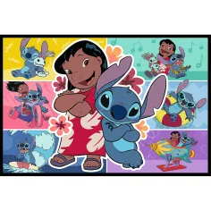 Lilo a Stitch šťastný život 2x200 puzzle - Trefl obrázek 3