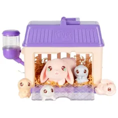 Little Live Pets: Maminka králíček a její mláďata herní sada obrázek 2