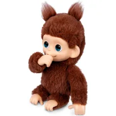 Little Live Pets: Mini Maki Chikki Cherry interaktivní hnědá opička obrázek 2