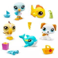 Littlest Pet Shop: 5figurový balíček série 1 - Pláž obrázek 2