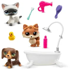 Littlest Pet Shop: Balíček 3 figurek – Lázně obrázek 3