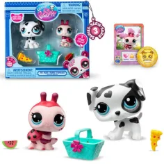 Littlest Pet Shop: Dvojité balení figurek domácích mazlíčků S3, různé varianty, 1 ks obrázek 3