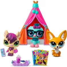 Littlest Pet Shop: Pyžamová párty – 3dílná hrací sada s figurkami obrázek 2