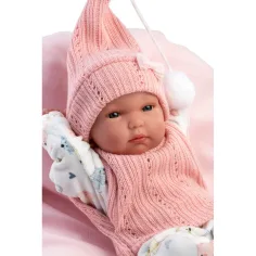 Llorens: Bimba novorozenec s polštářkem 35 cm obrázek 2