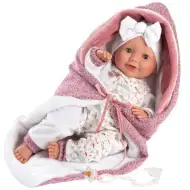Llorens: Heidi Llorana 42cm plačící novorozeně s dekou