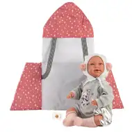 Llorens: Mimi 42cm plačící panenka s hvězdným nosítkem