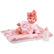 Llorens: Olivia 38 cm pláčící panenka s polštářkem
