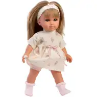 Llorens: Panenka Elena 35 cm v oblečení s motivem horkovzdušného balónu