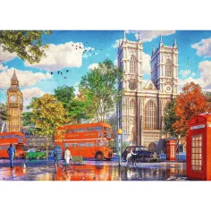 Londýnská ulice - prémiové puzzle 1000 dílků - Trefl obrázek 2