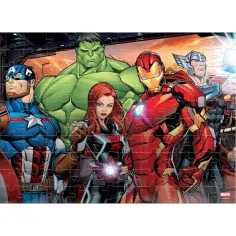 Luna: Avengers 2 v 1, 100dílné omalovánkové puzzle obrázek 2