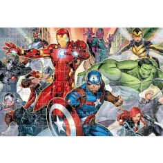 Luna: Avengers 2 v 1, 150dílné 3D omalovánkové puzzle obrázek 2