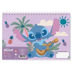 Luna: Disney Lilo & Stitch skicák A4, 30 listů