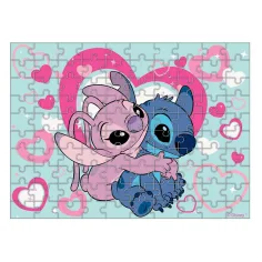 Luna: Disney Stitch 100dílné puzzle svítící ve tmě obrázek 2
