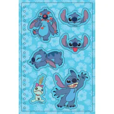 Luna: Disney Stitch Mega sešit s nálepkami obrázek 2
