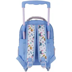 Luna: Disney Stitch batoh do školky na kolečkách se dvěma přihrádkami 27x10x31 cm obrázek 2