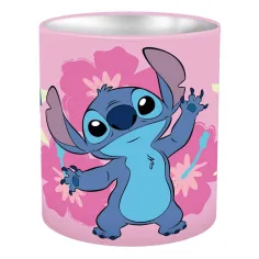 Luna: Disney Stitch kovový válcový stojan na psací potřeby 10 x 11 cm