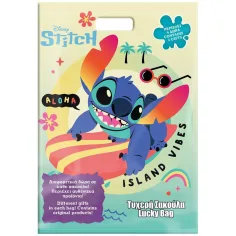 Luna: Disney Stitch sáček s překvapením 29 x 40 cm