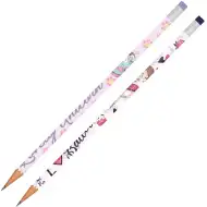 Luna: Dívčí grafitová tužka s gumou, ve dvou variantách, 1 ks