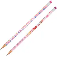 Luna: Grafitová tužka s gumou Disney princezny, dva druhy, 1 ks