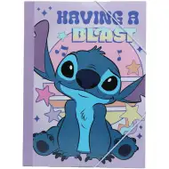 Luna: Gumiová složka Stitch Having a Blast 25x35 cm