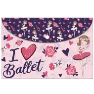 Luna: Happy Balet mapka A4 s patentkou