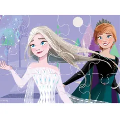 Luna: Ledové království 4v1 puzzle set obrázek 2