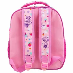 Luna: Minnie Mouse zaoblený dvoukomorový školní batoh 27x10x31cm obrázek 2