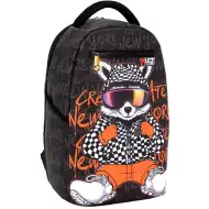 Luna: Must Team Cool medvěd zaoblená školní taška, batoh 29x17x46 cm