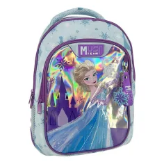 Luna: Must Team Ledové království Elsa zaoblený školní batoh se 3 přihrádkami, 32 × 18 × 43 cm