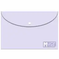 Luna: Pastelově fialová plastová složka na dokumenty ve formátu A4