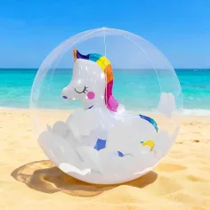 Luna: Plážový míč s jednorožcem obrázek 2